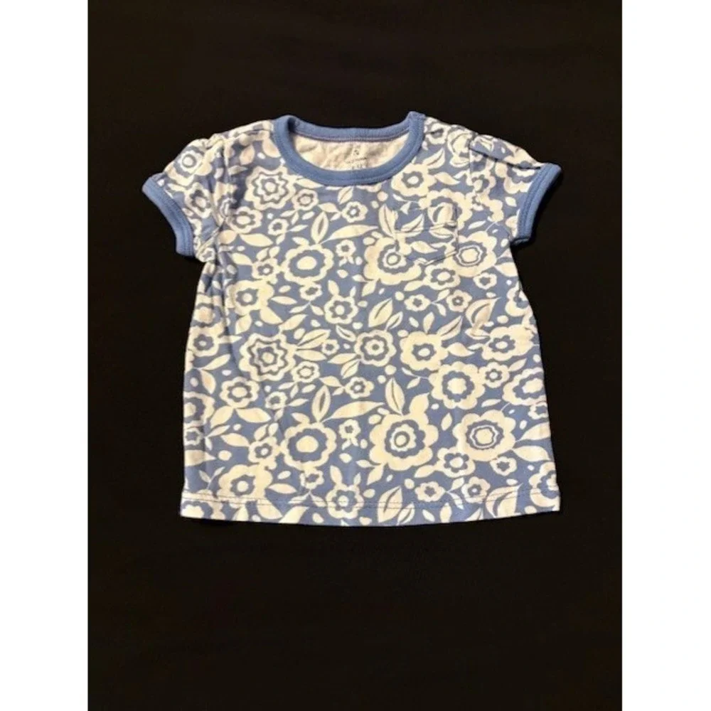 Old Navy floral tee shirt size 6-12 months